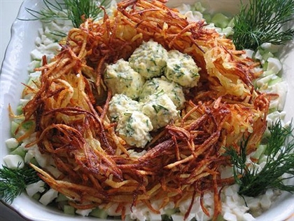 Салат Гнездо глухаря