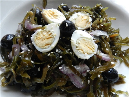 Салат из морской капусты